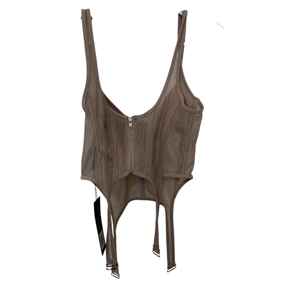 *New* White Fox Enlighten me Bustier taupe size Medium - Picture 5 of 13